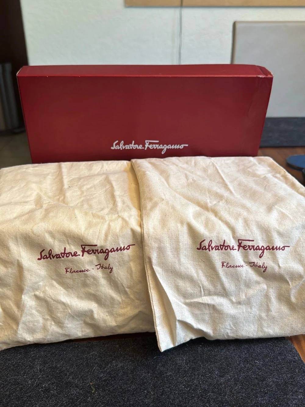 Salvatore Ferragamo Gancini Leather Loafers – Ivory/Cream